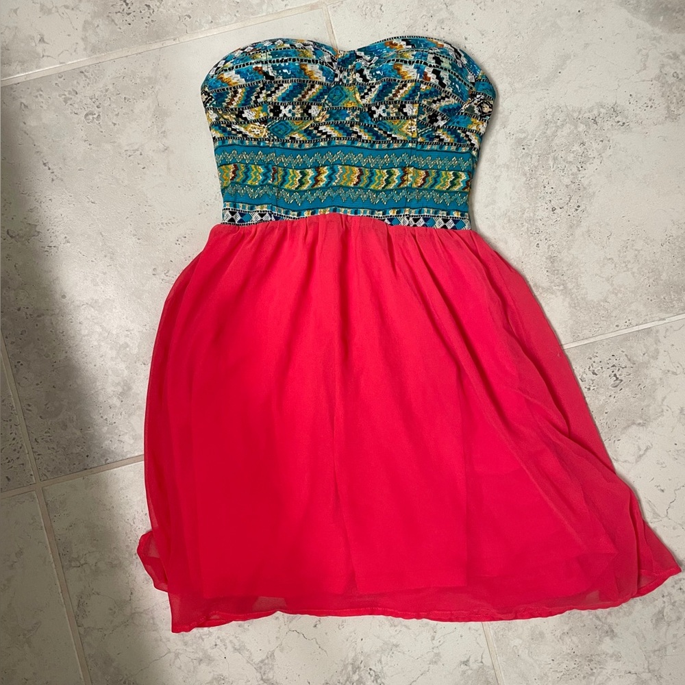 Strapless Dress